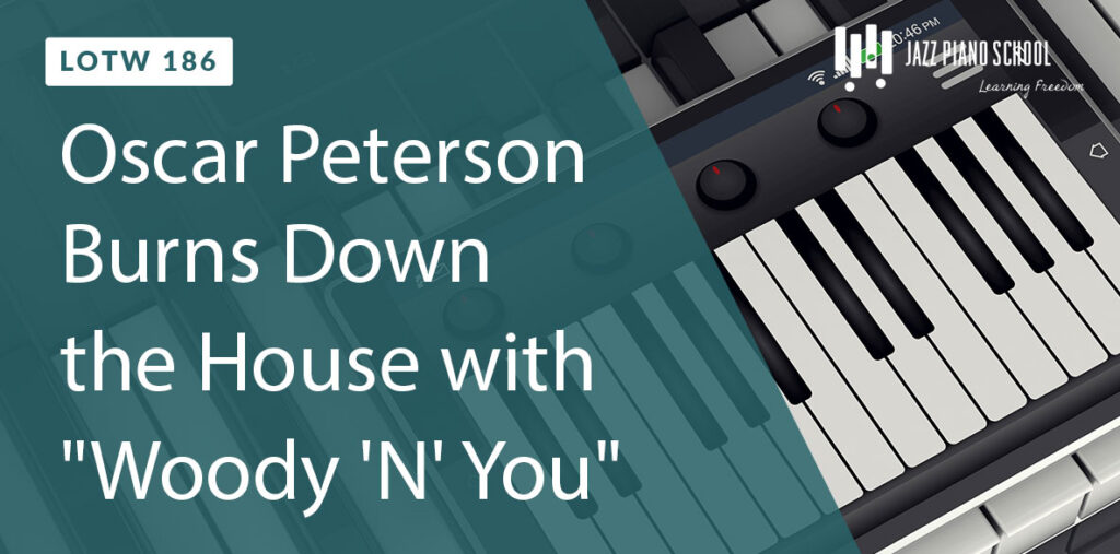 Listen as Oscar Peterson burns down the house