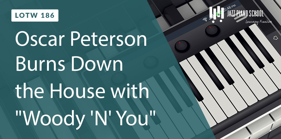 Listen as Oscar Peterson burns down the house